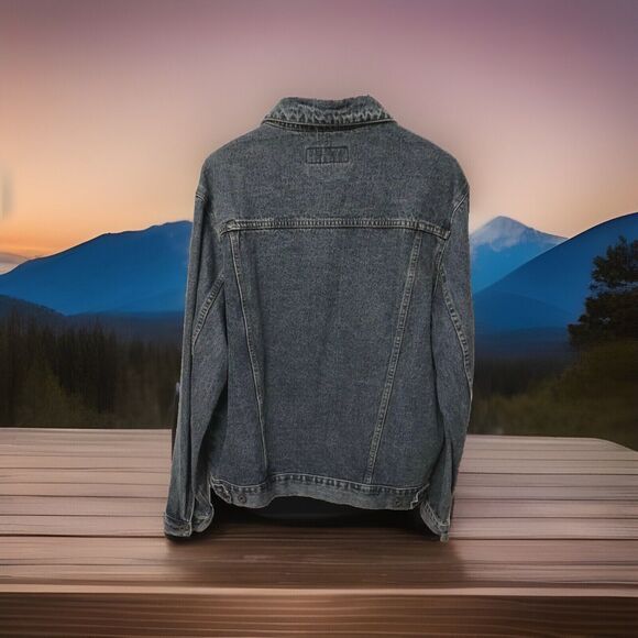 Deadwood 1st Gold ,Port Authority Denim jacket ,unisex size large - Picture 2 of 6